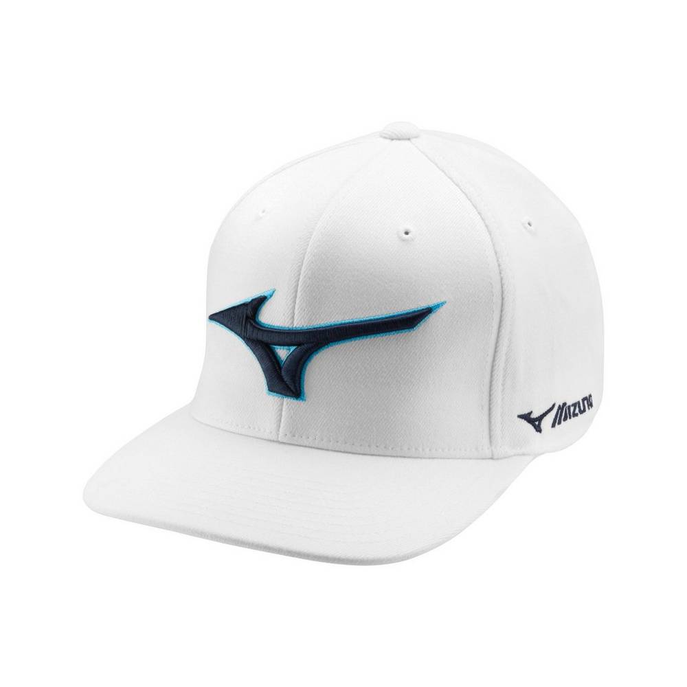 Chapéu Mizuno Baseball Diamond Snapback - Homem - Branco - NDAIE4013